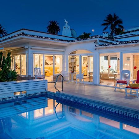 Relaxing Villa Heated Pool Luxurious Views Massage Санта-Урсула Экстерьер фото