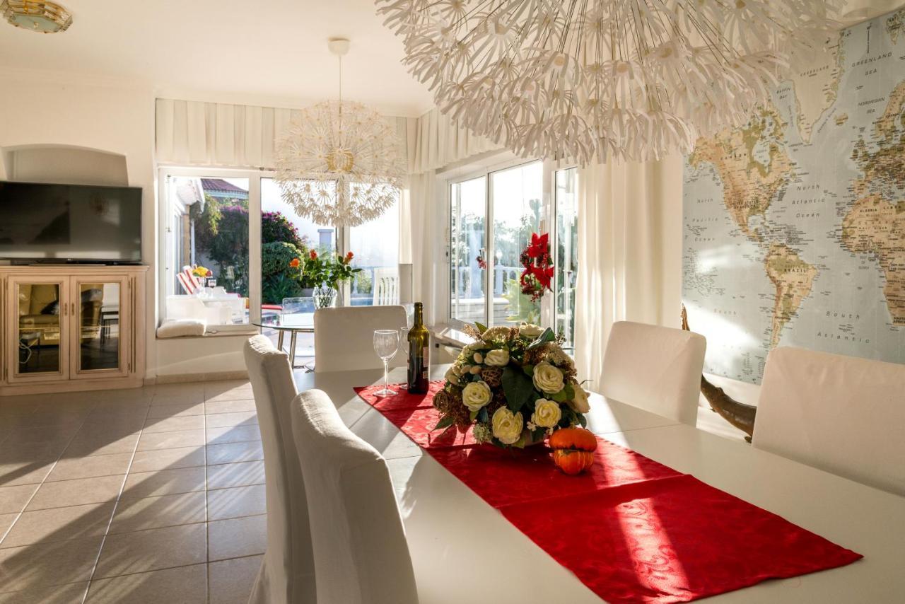 Relaxing Villa Heated Pool Luxurious Views Massage Санта-Урсула Экстерьер фото