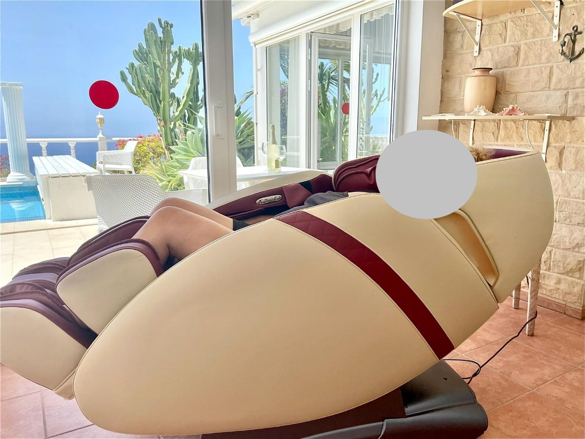Relaxing Villa Heated Pool Luxurious Views Massage Санта-Урсула Экстерьер фото